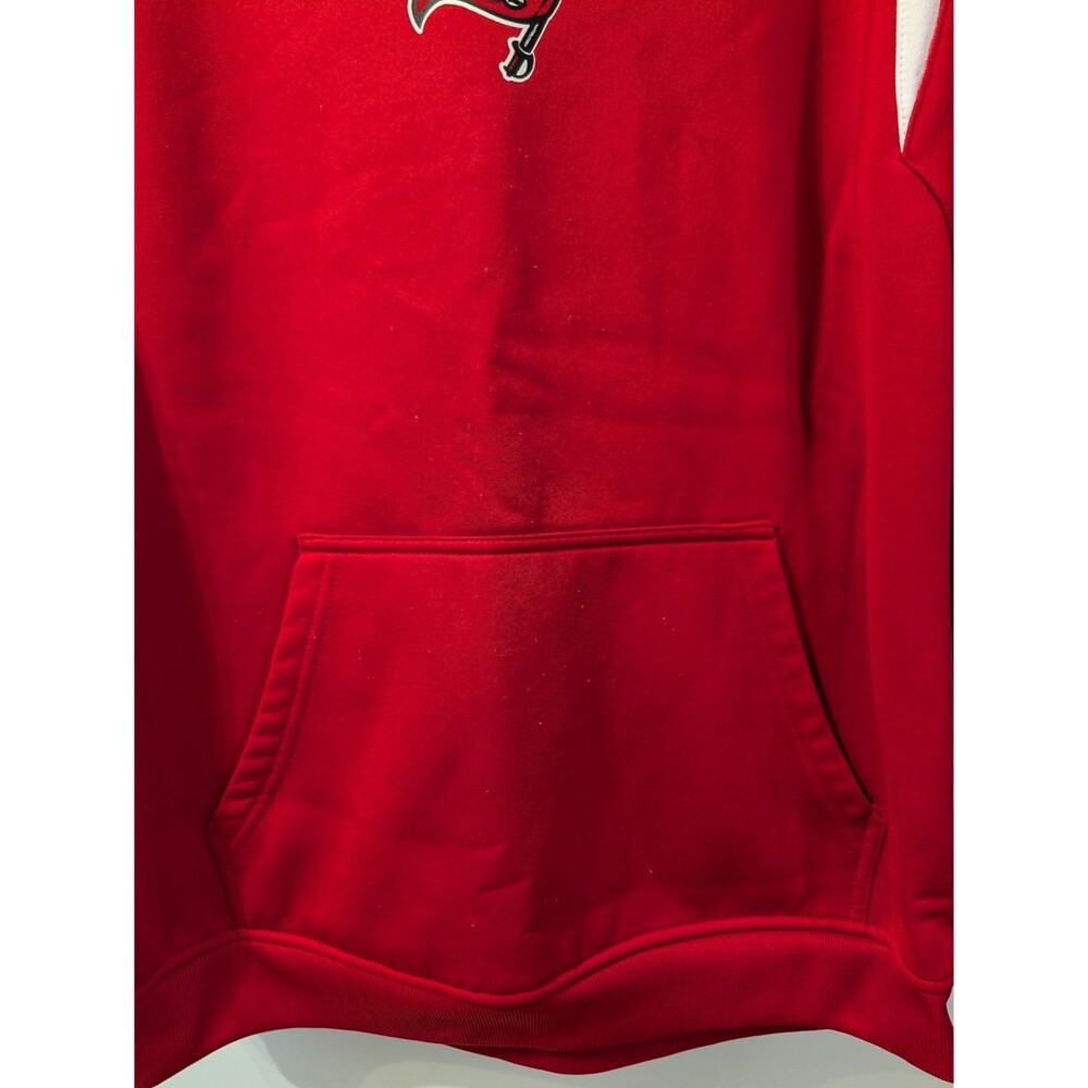 Tampa Bay Buccaneers Hoodie Youth XL 16 18 Red NFL Team Apparel Pullover - Picture 6 of 12